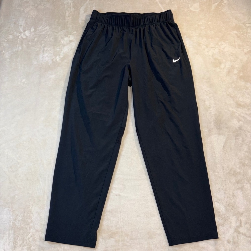 Nike Dri-FIT Fast Womens Mid-Rise 7/8 Running Pants Black FB7029-010 Size M